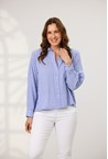 TEMPUS SHIRT - blue white